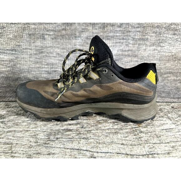 Merrell Mens Moab Speed J067087 Brown Black Hiking Trail Shoes Sneakers Size 8 - Picture 6 of 10